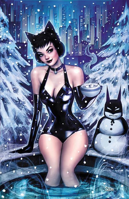 CATWOMAN #72 CVR D NATHAN SZERDY SWEATER WEATHER CARD STOCK VAR