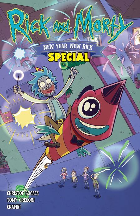 RICK AND MORTY NEW YEAR NEW RICK SPECIAL #1 (ONE SHOT) CVR C INC 1:10 SARAH BURRINI VAR