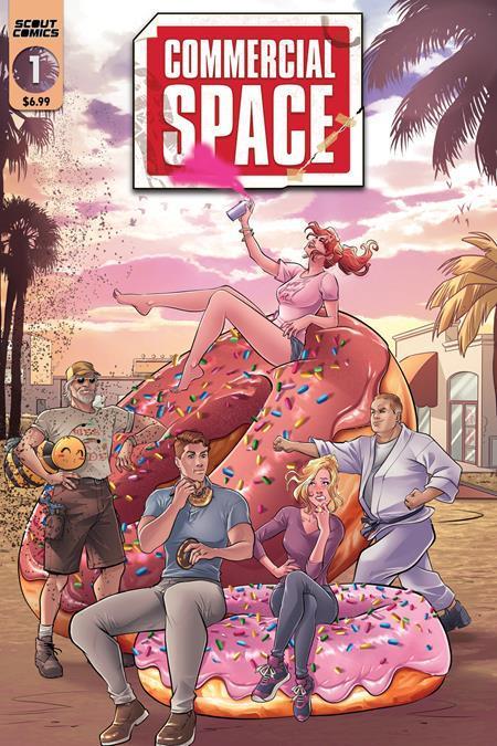 COMMERCIAL SPACE #1 (ONE SHOT) CVR B MICHELA CACCIATORE VAR Resolicit