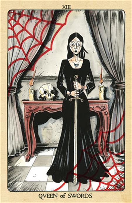 MINOR ARCANA #13 C 1:10 INCV TAROT CARD VARIANT (FULL ART LEMIRE)
