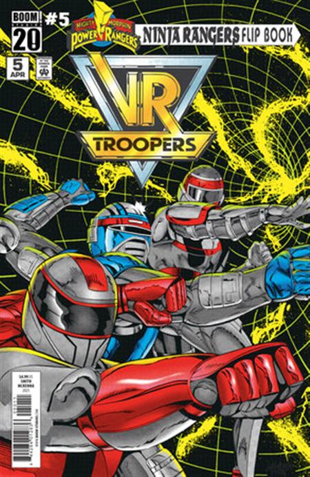 VR TROOPERS/POWER RANGERS FLIPBOOK FACSIMILE EDITION #5 A MAIN (DRESSED SMITH & MCKENNA)