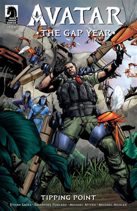 AVATAR THE GAP YEAR TIPPING POINT #4 (CVR A) (SALVATORE PORCARO)