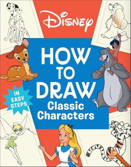 DISNEY HOW TO DRAW CLASSIC CHARACTERS TP