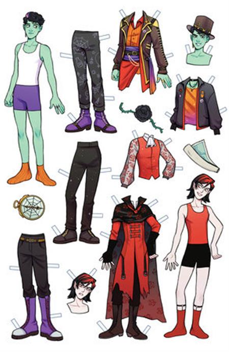 MONSTER HIGH BOOMUDA TRIANGLE #1 VARIANT C (MCCURDY PAPER DOLL VARIANT)