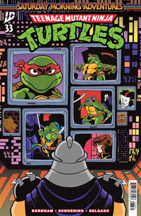 TEENAGE MUTANT NINJA TURTLES SATURDAY MORNING ADVENTURES #33 VARIANT C (LOSTY)