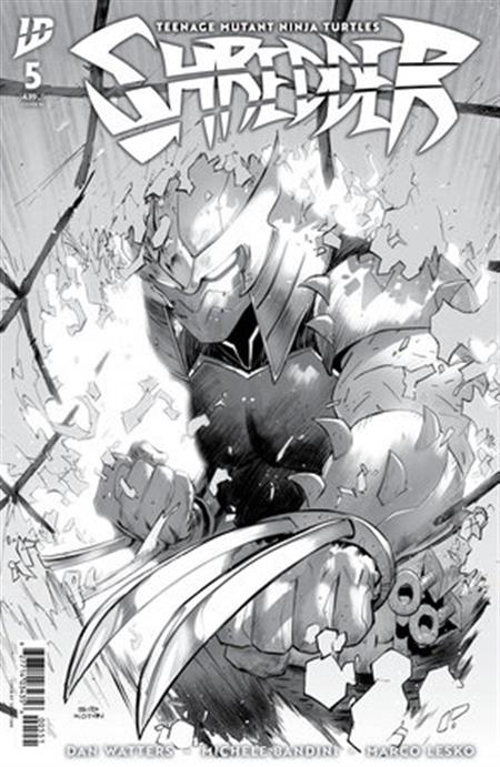 TEENAGE MUTANT NINJA TURTLES SHREDDER #5 VARIANT RI 1:25 (KOTIAN B&W)