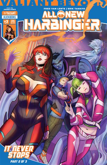 VALIANT BEYOND ALL NEW HARBINGER #5 IT NEVER STOPS #2 COVER A (PONCE)