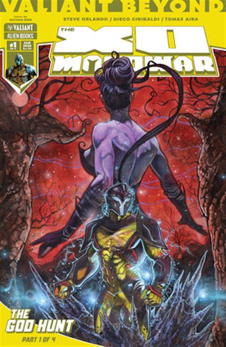 VALIANT BEYOND THE X-O MANOWAR #5 THE GOD HUNT #1 VARIANT B (BIRR)