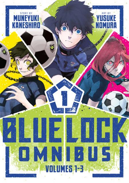 BLUE LOCK OMNIBUS GN VOL 01 (VOL 01-03)