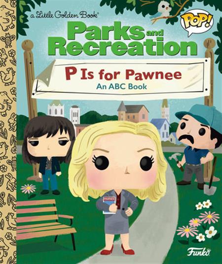 PARKS AND RECREATION P IS FOR PAWNEE AN ABC BOOK (FUNKO POP!) HC