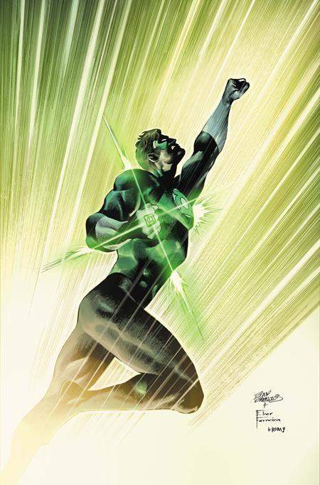GREEN LANTERN #31 CVR C EDDY BARROWS & EBER FERREIRA CARD STOCK VAR