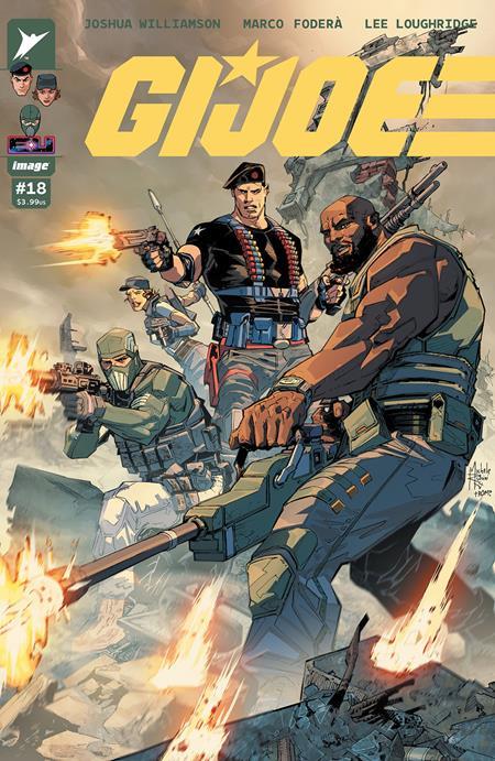 GI JOE #18 CVR E INC 1:50 MICHELE RUBINI & ROMULO FAJARDO JR VAR