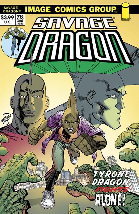SAVAGE DRAGON #278 CVR B ERIK LARSEN 70S TRADE DRESS VAR