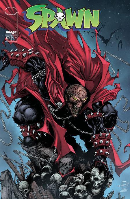 SPAWN #374 CVR B JONATHAN URIBE VAR