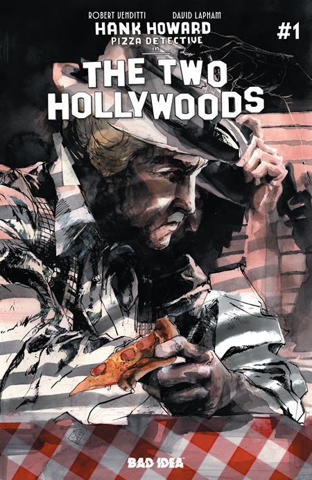HANK HOWARD PIZZA DETECTIVE #1 (OF 2) THE TWO HOLLYWOODS CVR D 1:20 INC JONATHAN MARKS BARRAVECCHIA VAR
