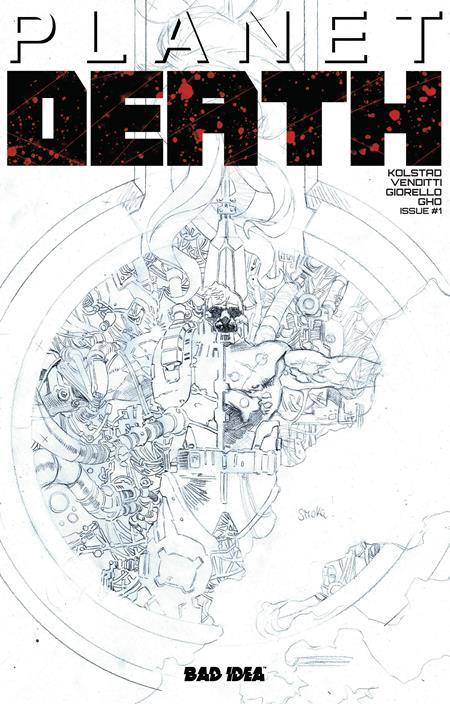 PLANET DEATH PLANET SIZED EDITION #1  CVR C TOMAS GIORELLO VAR