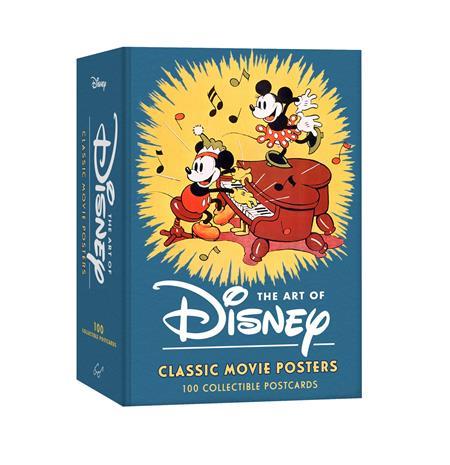 DISNEY THE ART OF DISNEY ICONIC MOVIE POSTERS 100 COLLECTIBLE POSTCARDS Previously Offered thru Other Distributors