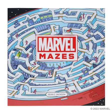 MARVEL MAZES TP Previously Offered thru Other Distributors