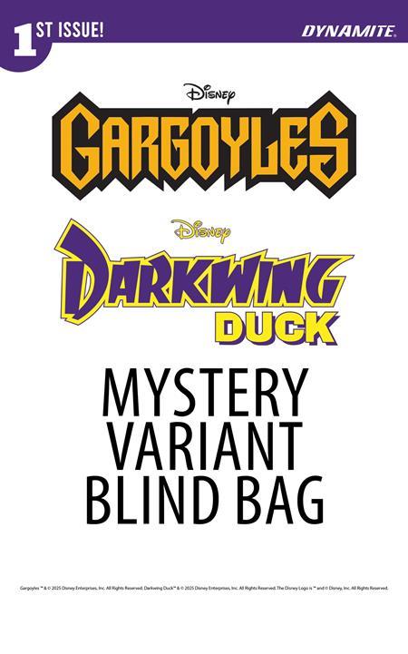 GARGOYLES DARKWING DUCK #1 CVR F BLIND BAG VAR