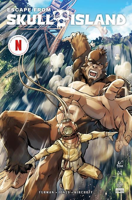 ESCAPE FROM SKULL ISLAND #1 (OF 4) CVR D SERG ACUNA VAR