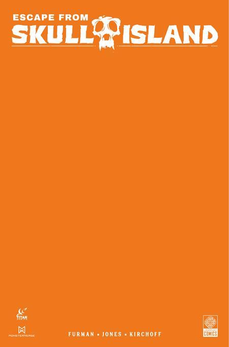 ESCAPE FROM SKULL ISLAND #1 (OF 4) CVR E BLANK SKETCH VAR