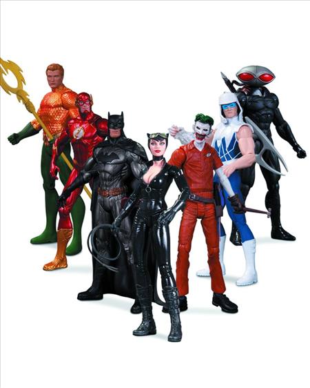 DC COMICS NEW 52 SUPER HEROES VS SUPER VILLAINS AF 7 PACK (J
