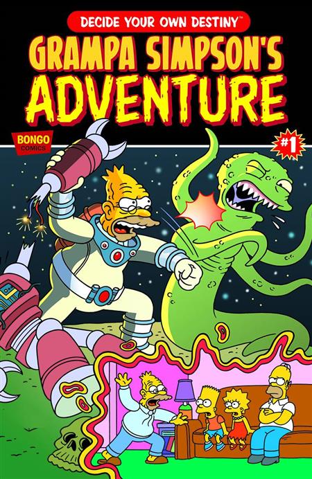 GRAMPA SIMPSONS CHOOSE YOUR OWN ADVENTURE #1