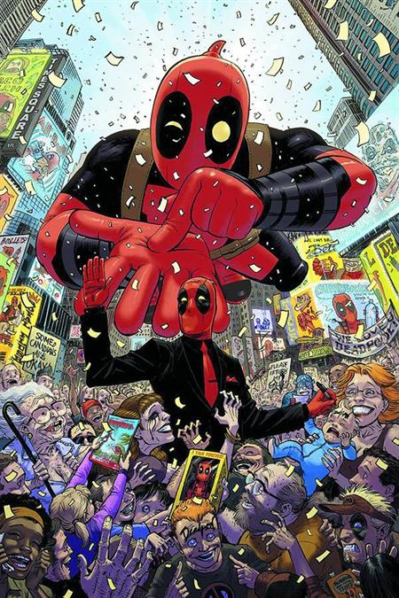 DF DEADPOOL #1 BLOOD RED NICIEZA SGN (C: 0-1-2)