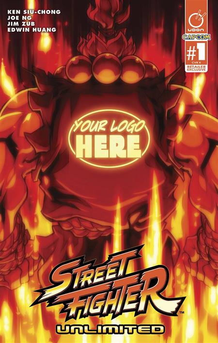STREET FIGHTER UNLIMITED #1 RETAILER EXC SIGN UP