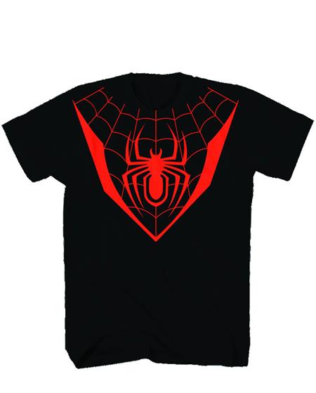 AMAZING SPIDER-MAN FALLOUT BLK T/S LG (C: 1-1-0)