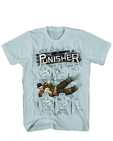 PUNISHER RIDDLE BULLETS SILVER T/S LG (C: 1-1-0)