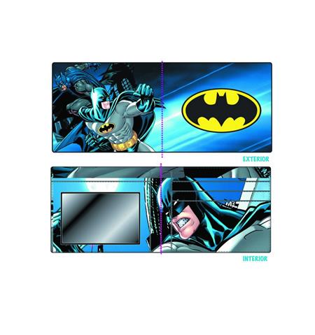 BATMAN SUBLIMATED BIFOLD WALLET WITH 3D EMBROIDERY (C: 1-1-1