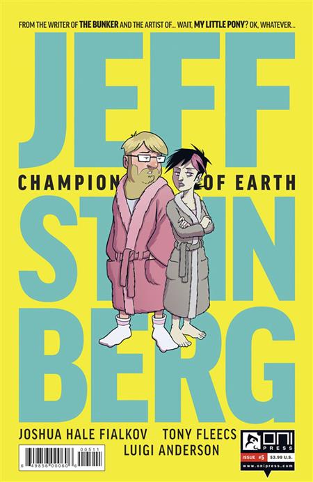 JEFF STEINBERG CHAMPION OF EARTH #5 (MR)