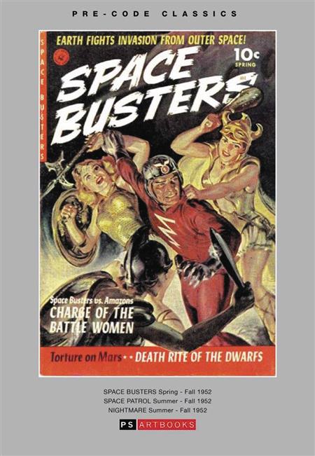 PRE CODE CLASSICS SPACE BUSTERS SPACE PATROL HC (C: 0-1-1)