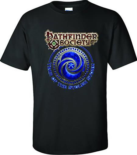 PATHFINDER YEAR OF THE STOLEN STORM BLK T/S LG (C: 0-1-1)