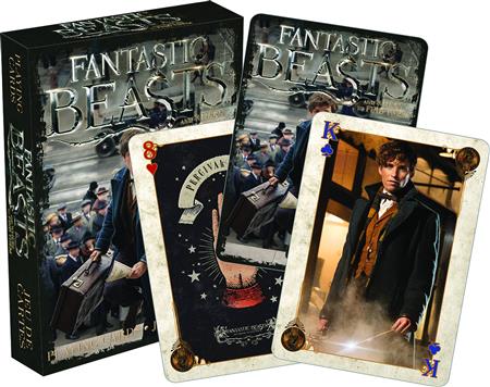 FANTASTIC BEASTS PLAYING CARDS (C: 1-1-1)