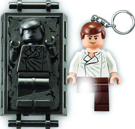 LEGO HAN SOLO IN CARBONITE KEYCHAIN LED LITE (C: 1-1-0)
