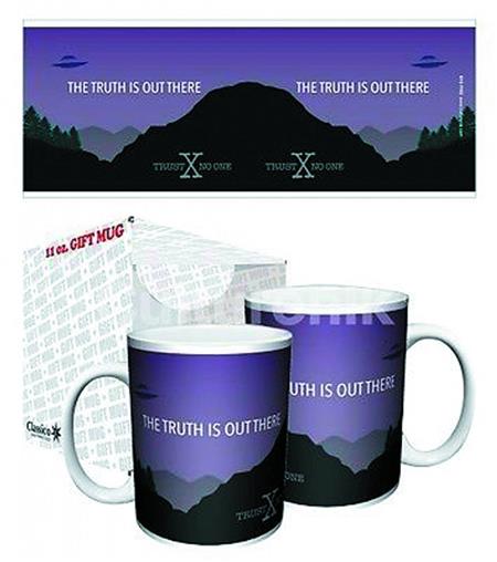 X FILES THE TRUTH IS OUT THERE MUG (C: 0-1-2)
