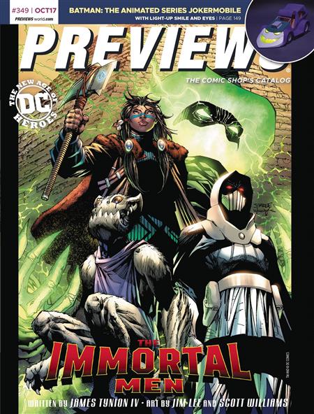 PREVIEWS #351 DECEMBER 2017 * Includes a FREE Marvel Previews and Image Plus