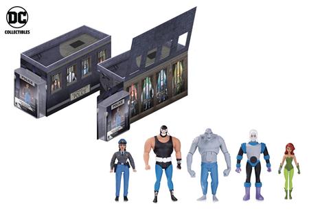 BATMAN ANIMATED GCPD ROGUES GALLERY AF 5 PACK