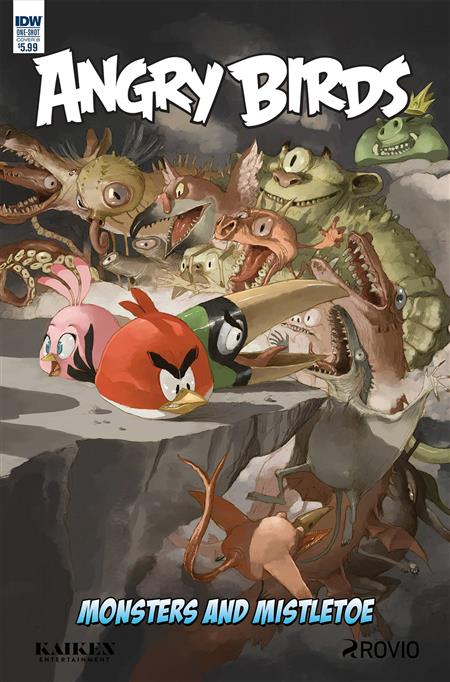 ANGRY BIRDS COMICS QUARTERLY CVR B SANDOVAL