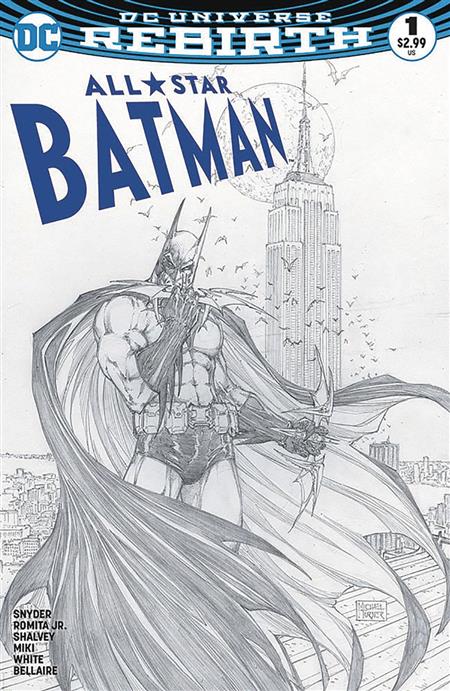 ALL STAR BATMAN #1 ASPEN B&W VAR SET *Allocations may occur*