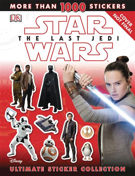 STAR WARS LAST JEDI ULTIMATE STICKER COLLECTION SC (C: 1-1-0