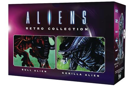 ALIENS RETRO FIG COLL #2 BULL & GORILLA SET (C: 0-1-2)