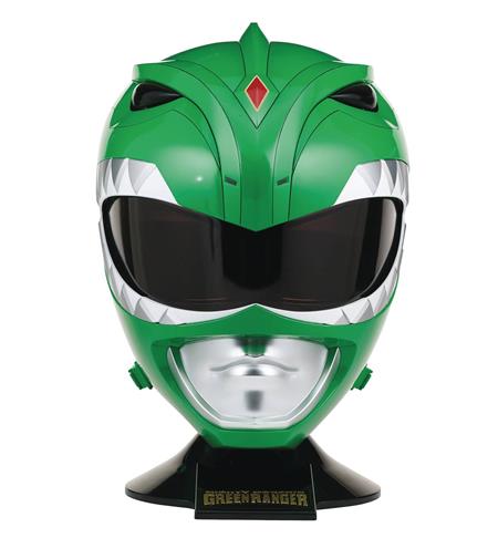 POWER RANGERS LEGACY MMPR GREEN RANGER HELMET (Net) (C: 1-1-