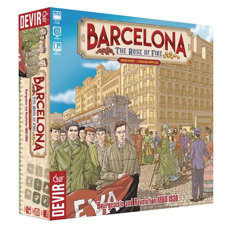 BARCELONA ROSE OF FIRE BOARD GAME (C: 0-0-1)