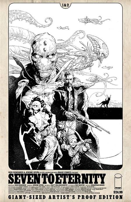 IMAGE GIANT SIZED ARTIST PROOF SEVEN TO ETERNITY #1