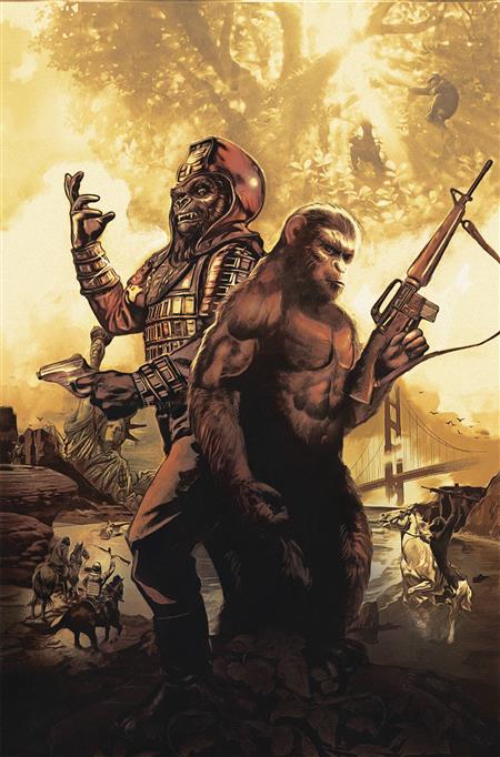 PLANET OF APES SIMIAN AGE #1 MAIN