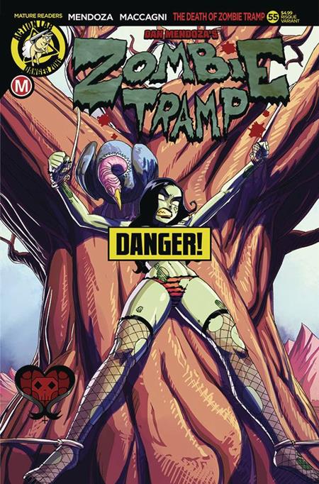 ZOMBIE TRAMP ONGOING #55 CVR B WINSTON YOUNG RISQUE (MR)