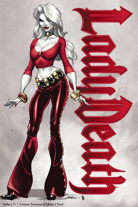 LADY DEATH GALLERY CRIMSON TURNAROUND ED #1 FRONT (MR)